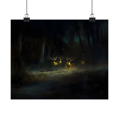 Fairies Forest Art Print