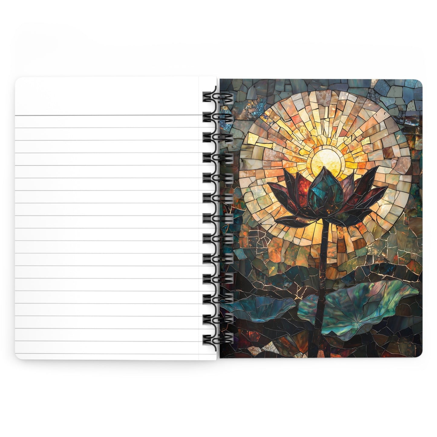 Peony Spiral Bound Journal