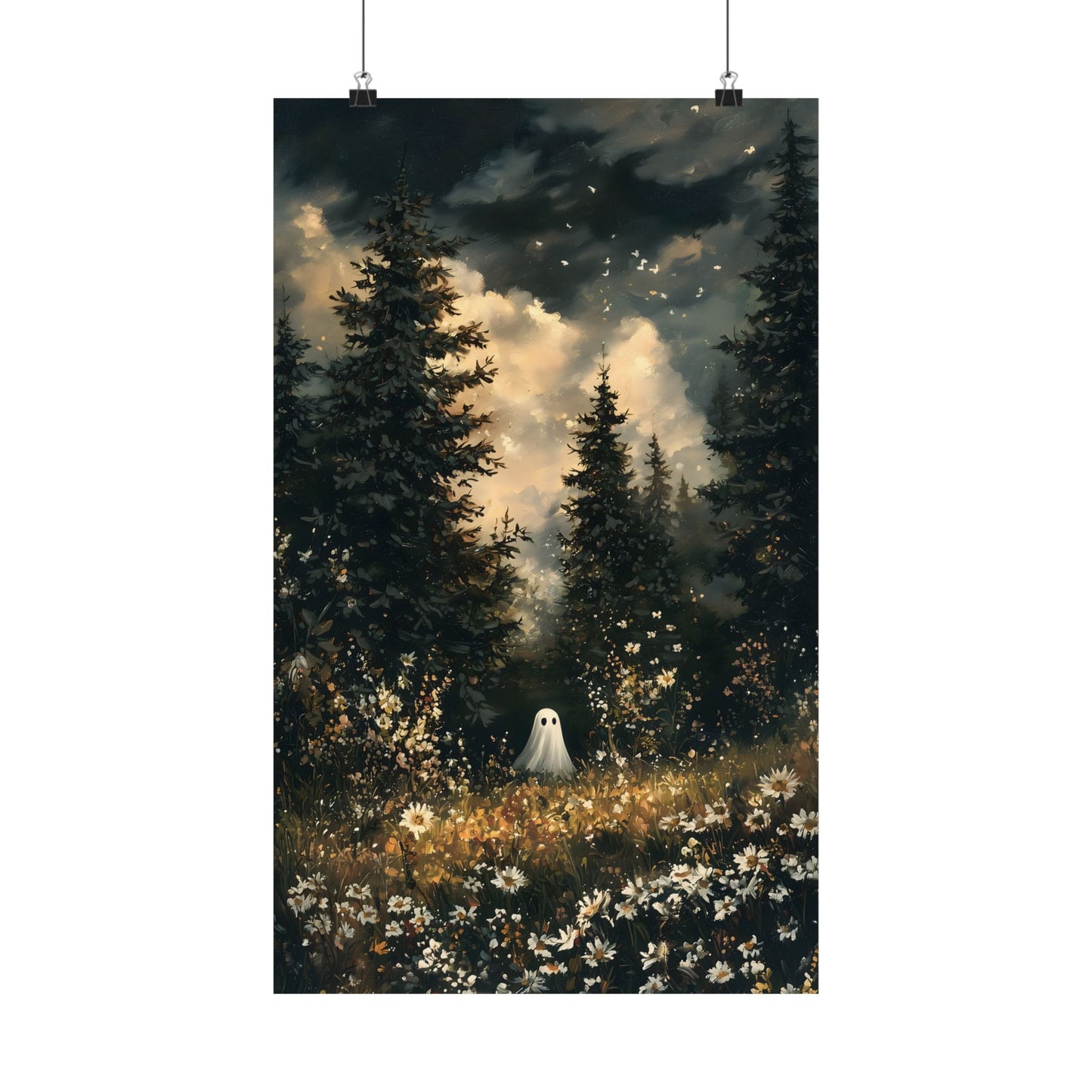 Whimsy Ghost Art Print