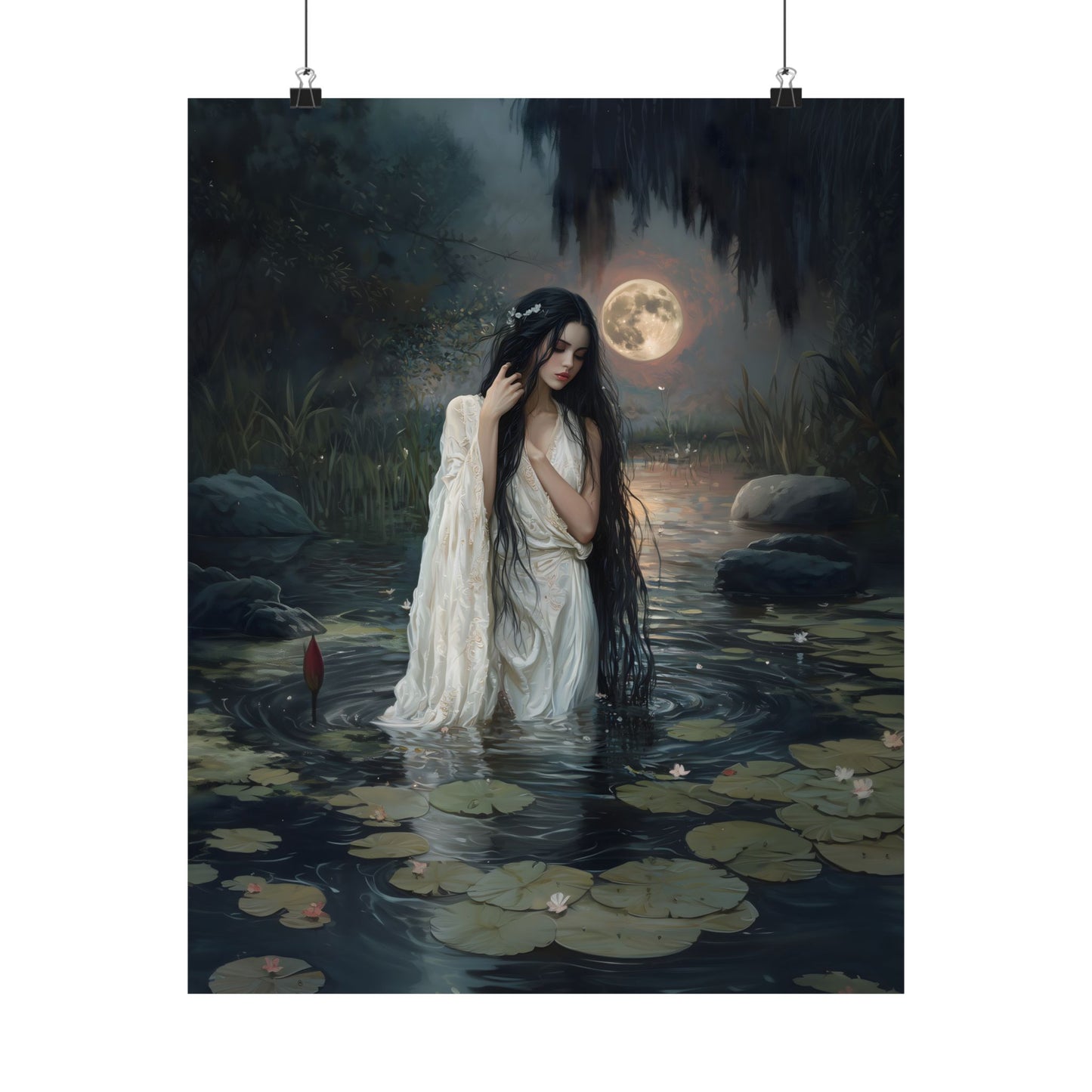 Mystery Lake Art Print