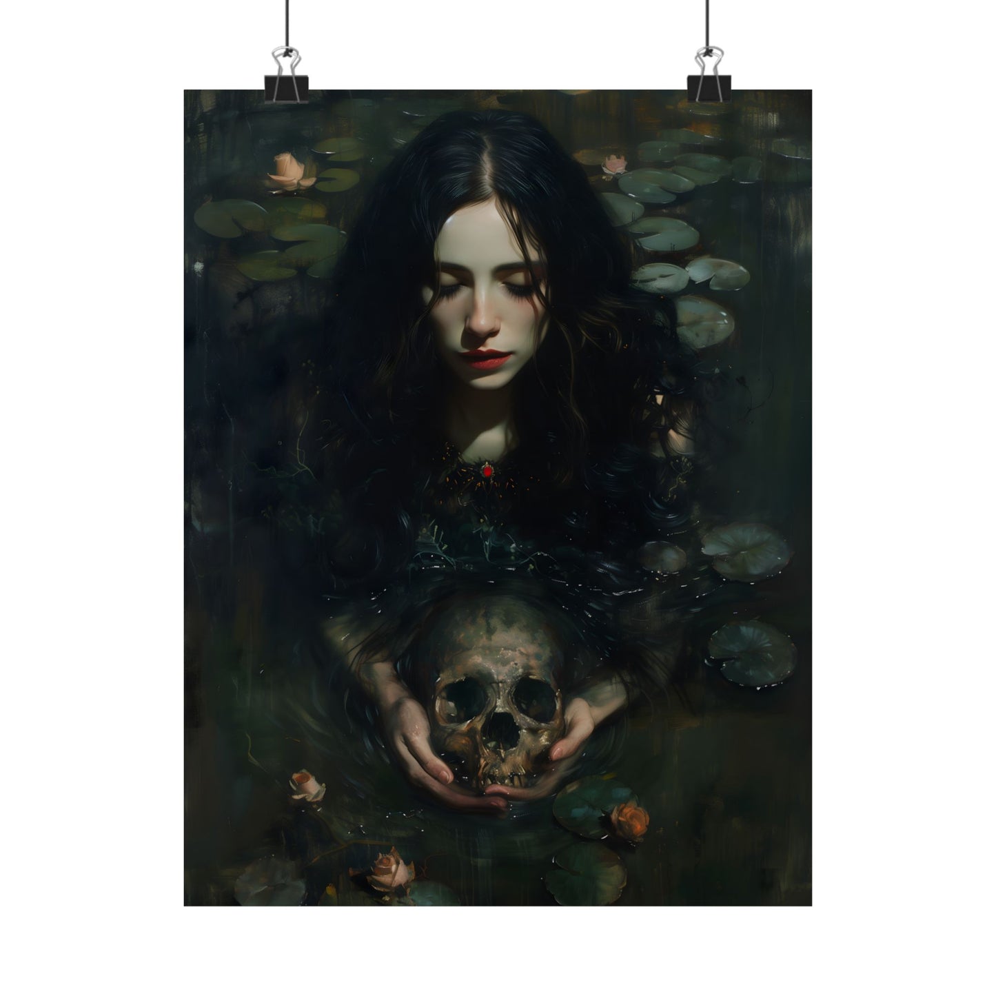 Dark Pond Art Print