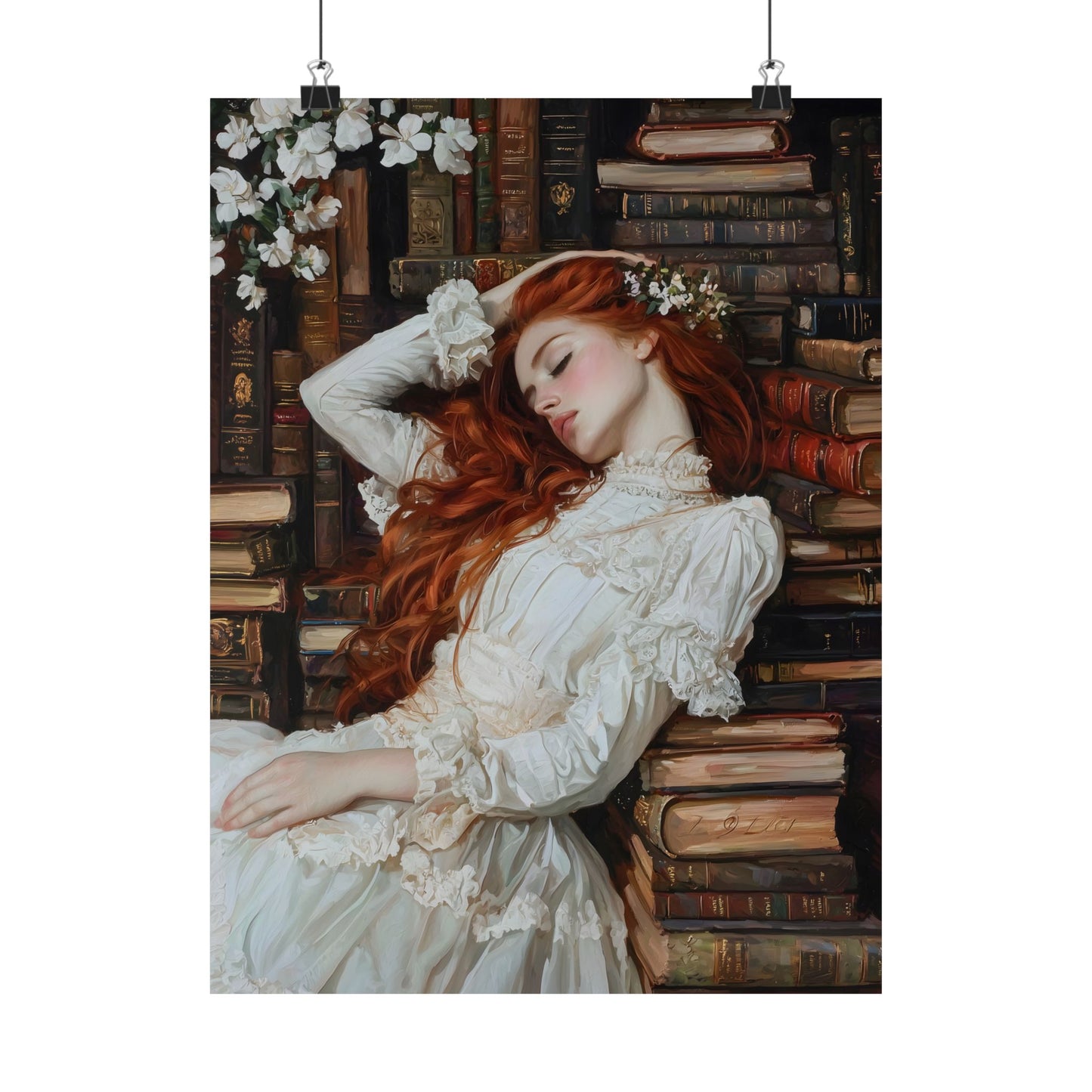 Book Dreamer Art Print