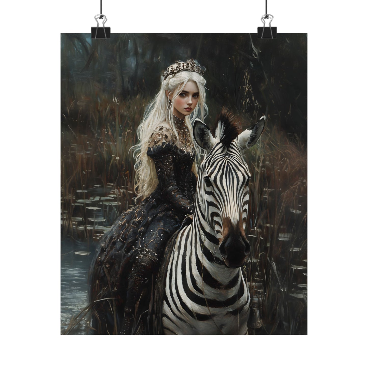 Zebra Art Print