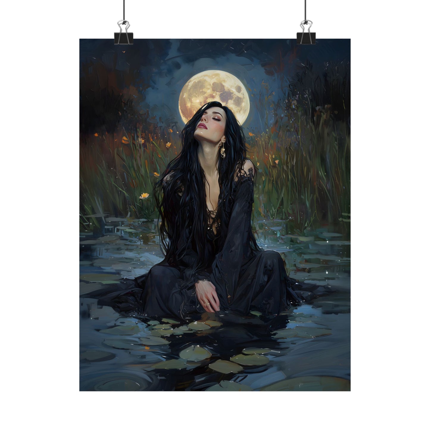 Moonshine Witch Art Print