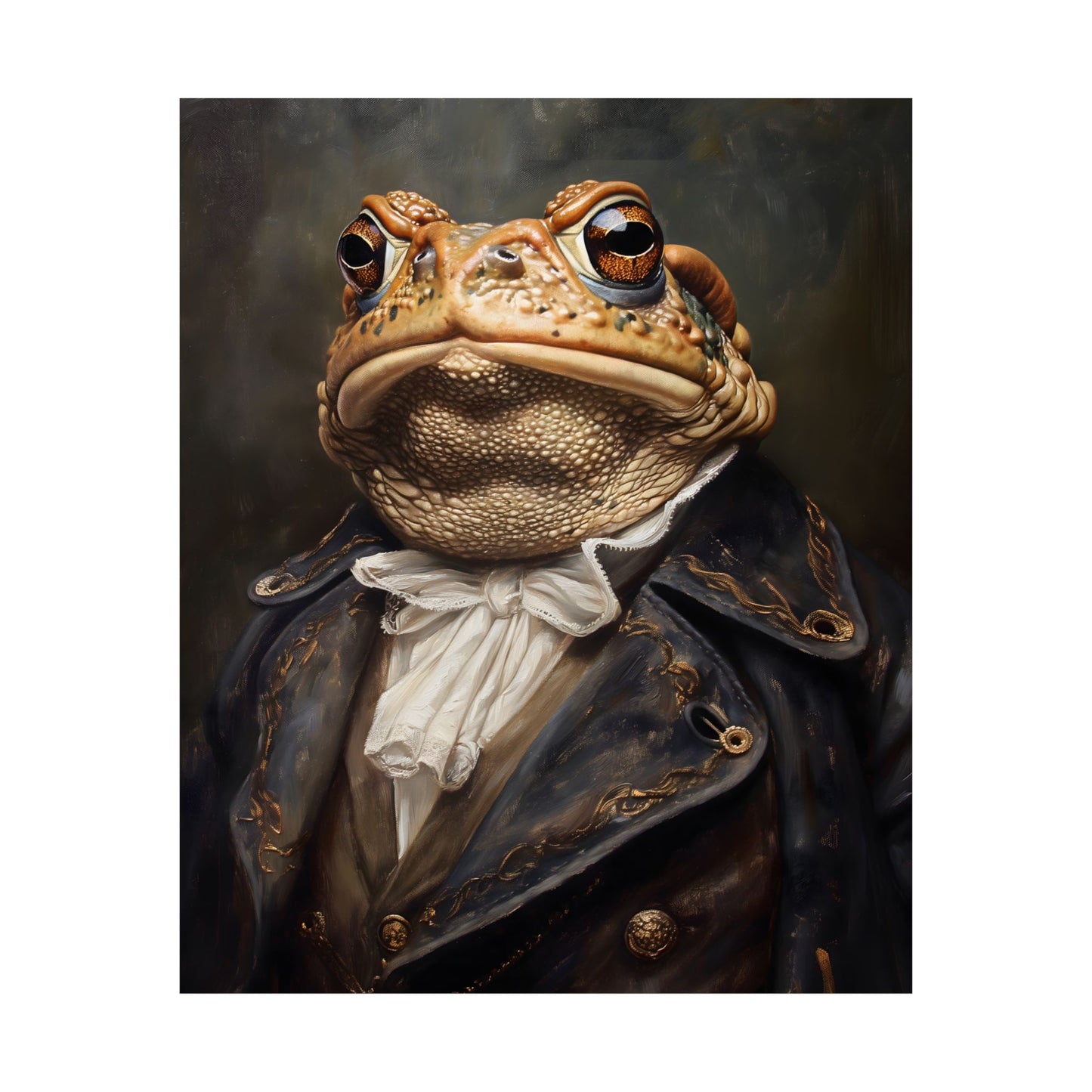 Elegant Toad Art Print