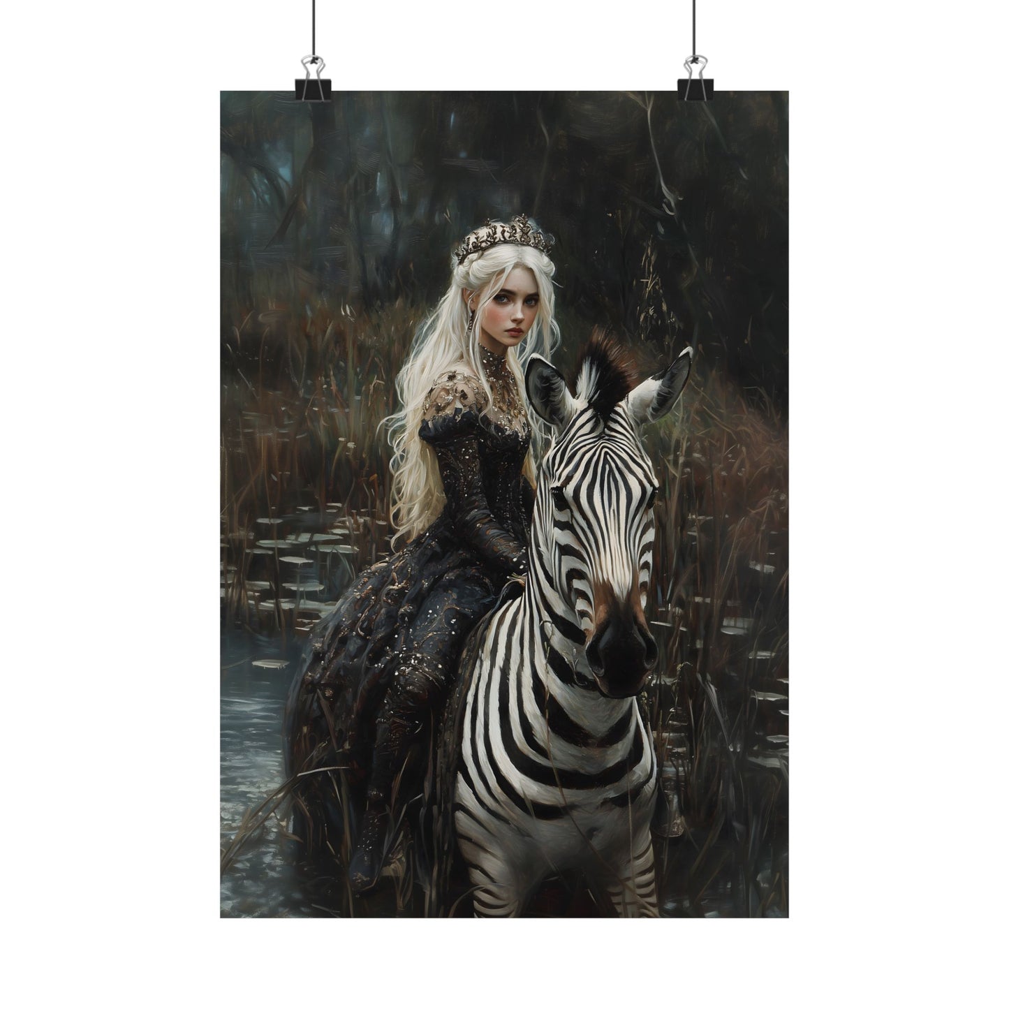 Zebra Art Print