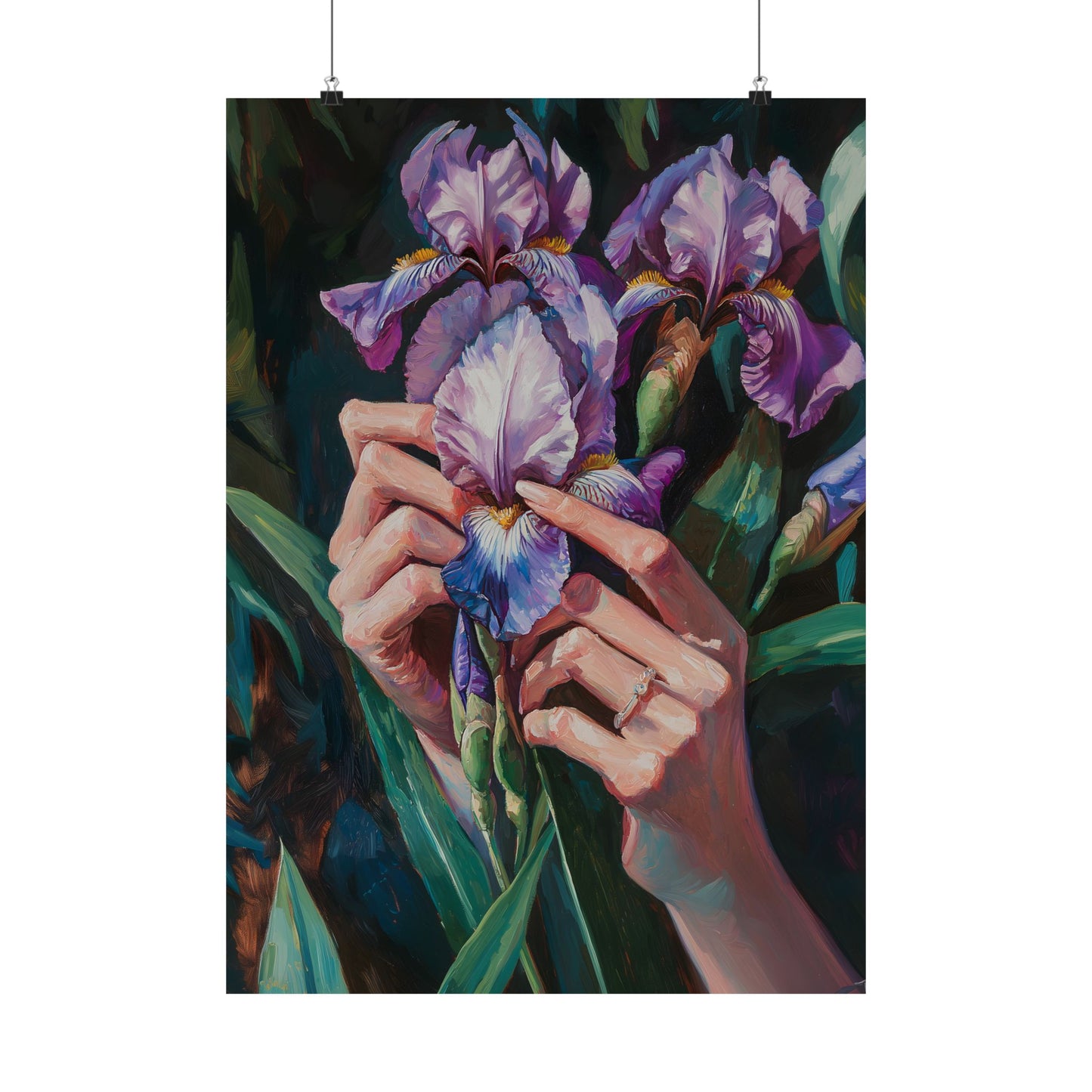 Iris Art Print