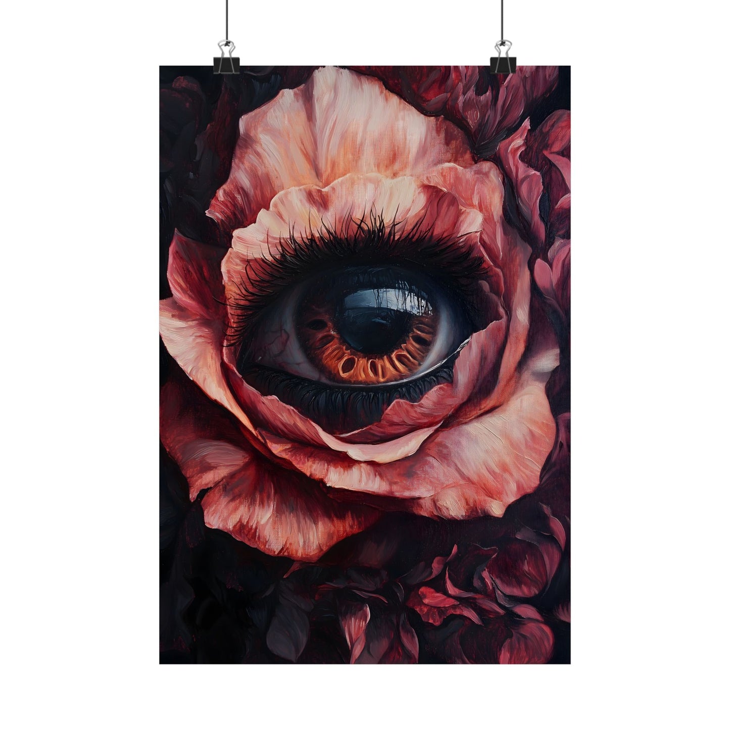 Floral Eye Art Print