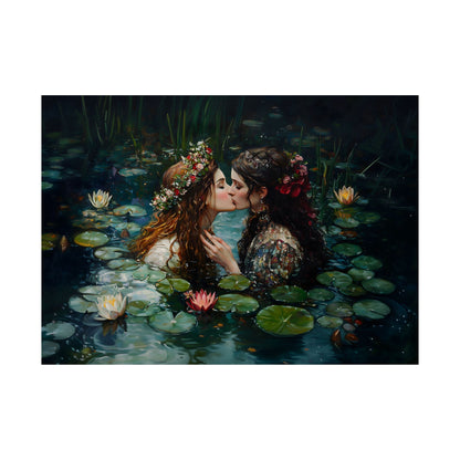 Ophelia in Love Art Print