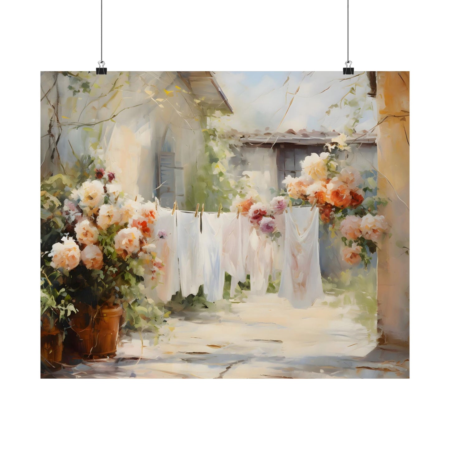 Laundry Art Print