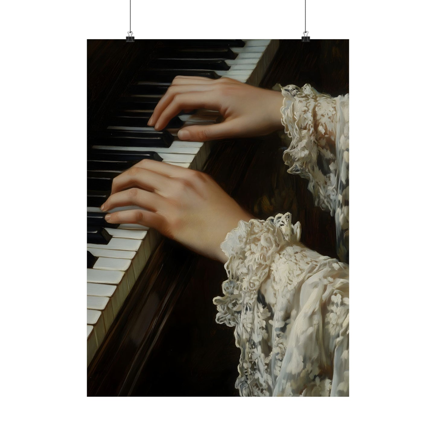 Piano Art Print