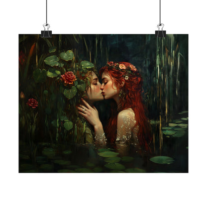 Swamp Love Art Print