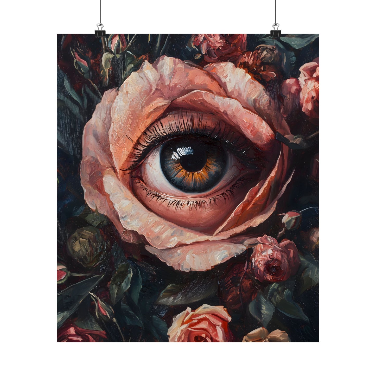 Floral Eye Art Print