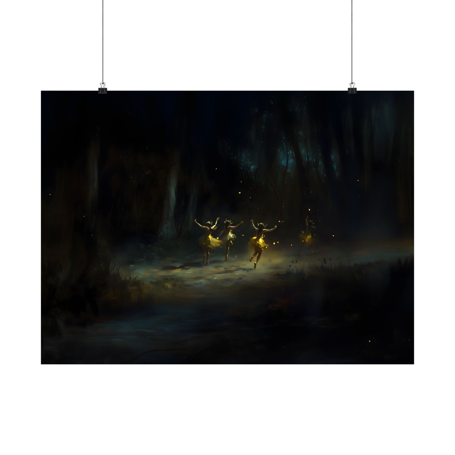 Fairies Forest Art Print