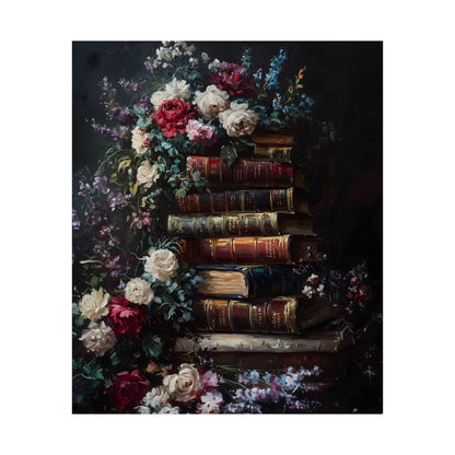 Stack of Books Art Print