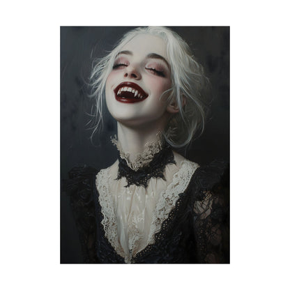 Vampire Beauty Art Print