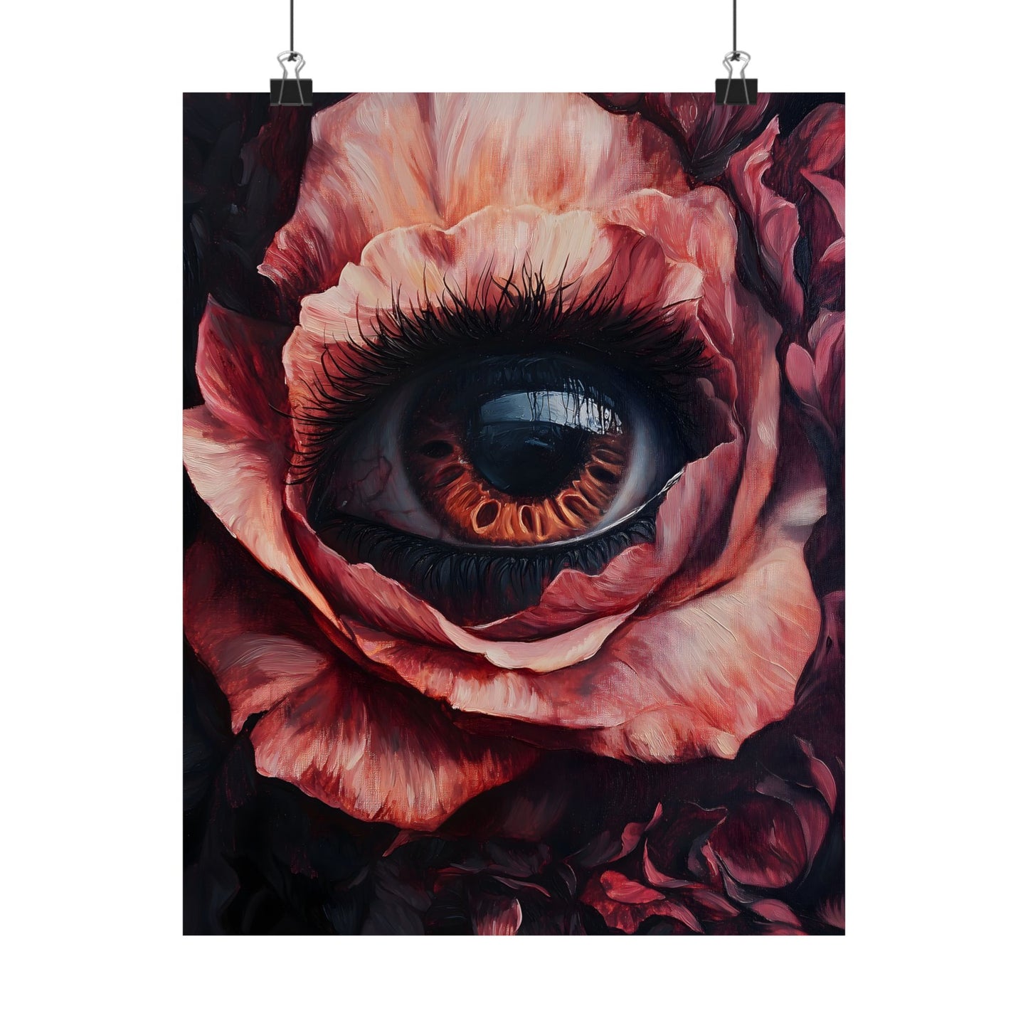 Floral Eye Art Print