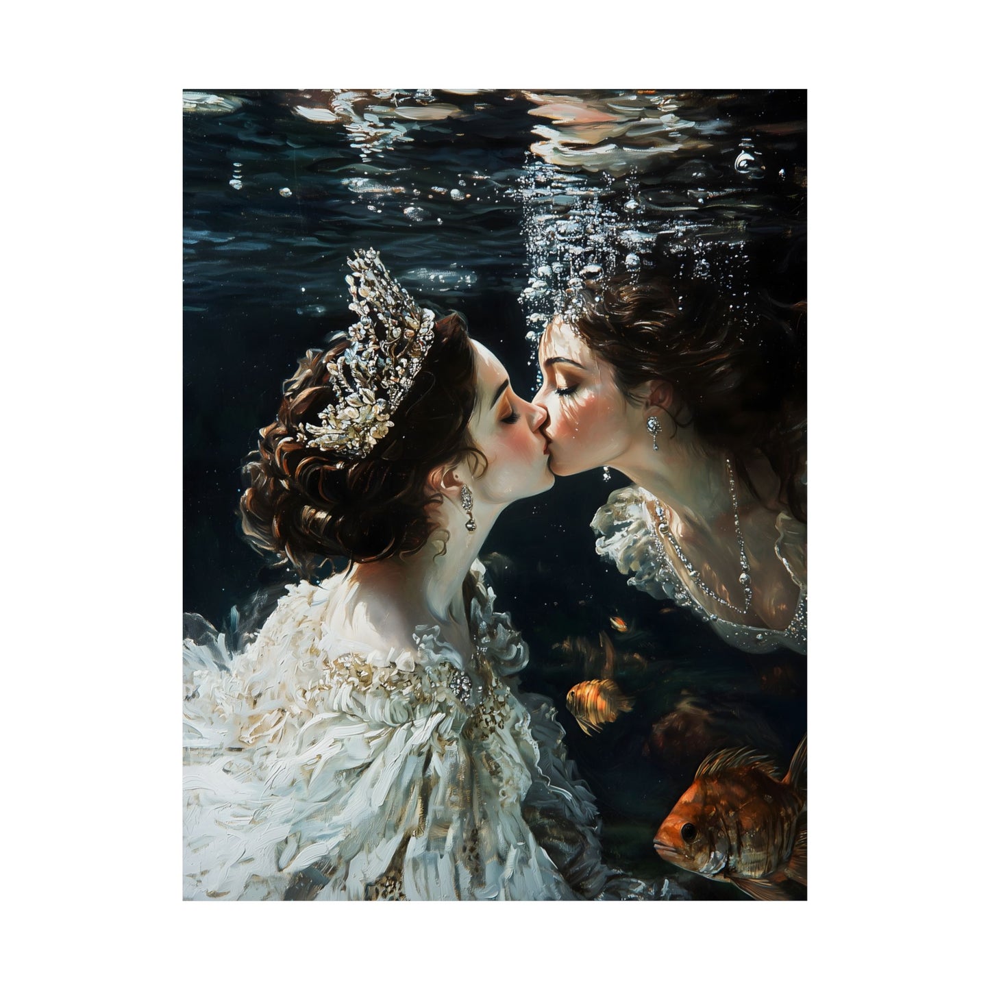 Love Queens Art Print