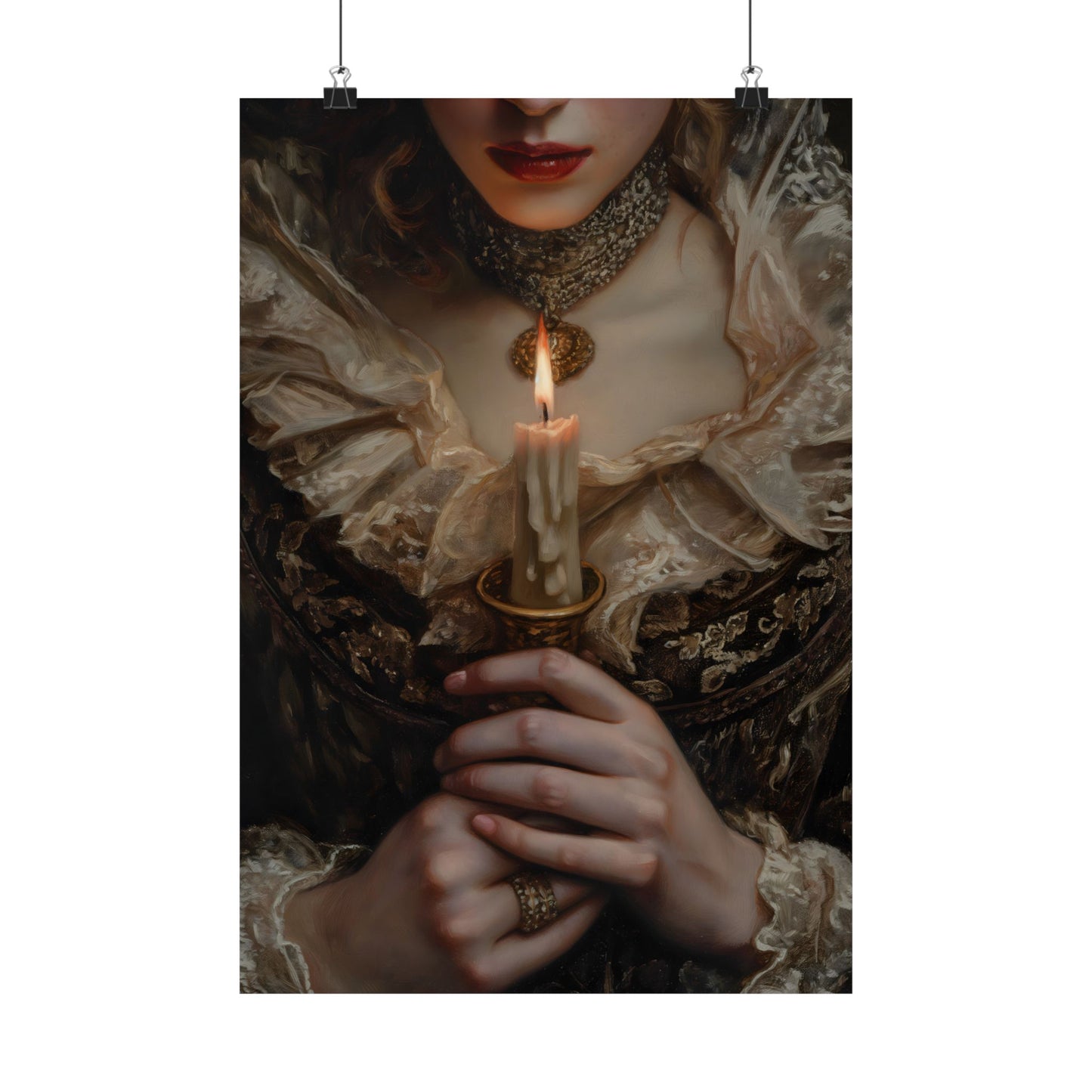 Candle Art Print