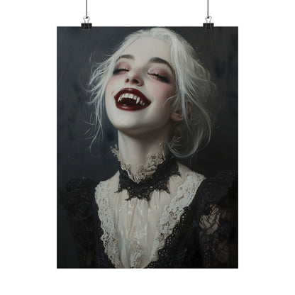 Vampire Beauty Art Print