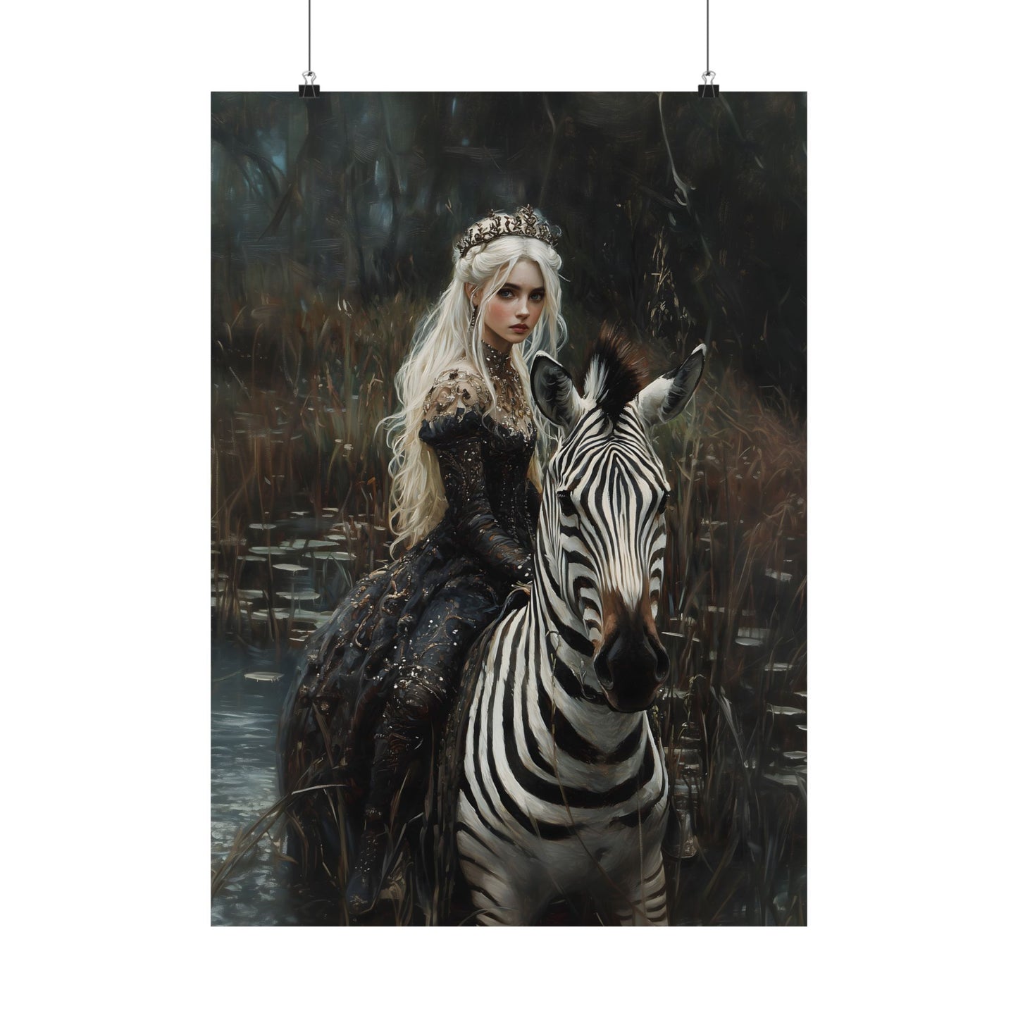 Zebra Art Print