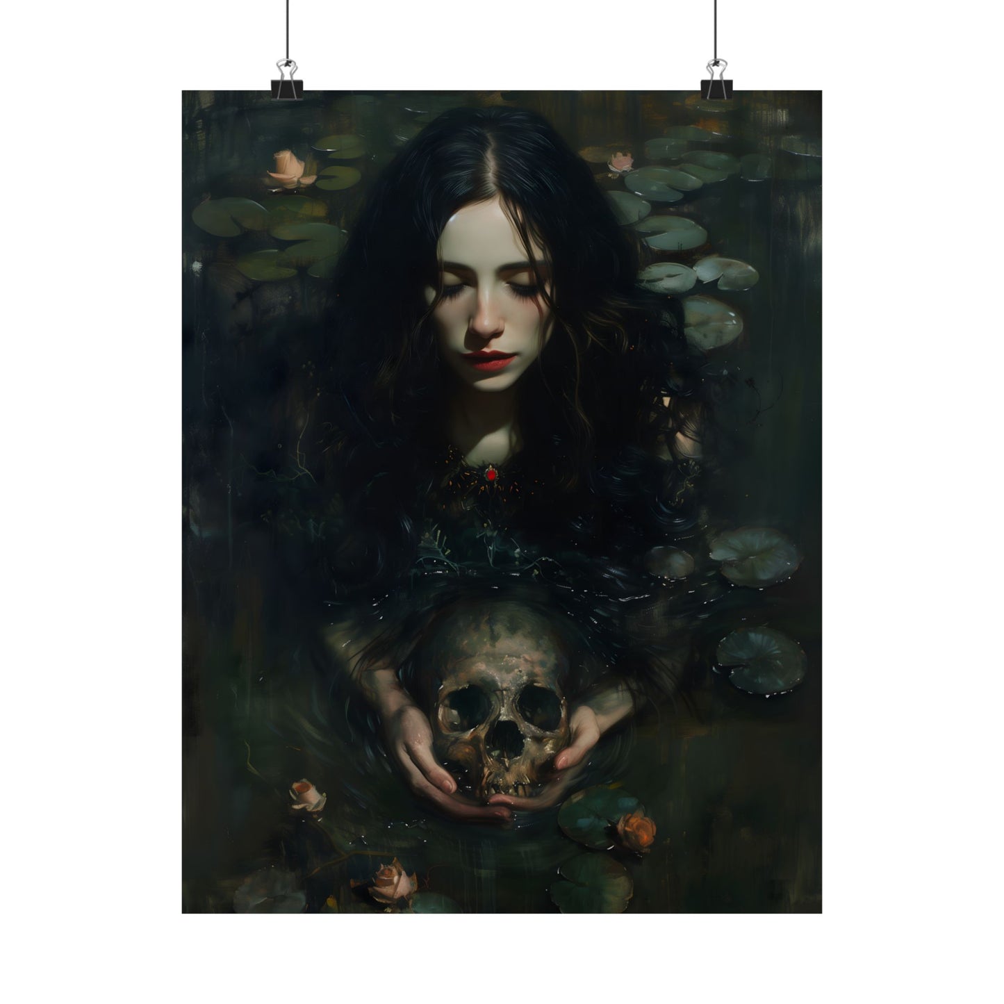 Dark Pond Art Print