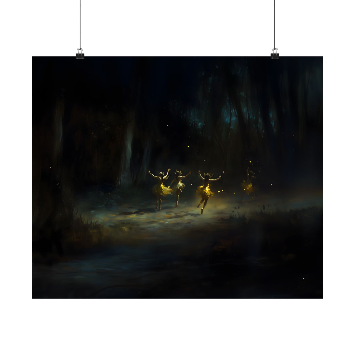 Fairies Forest Art Print