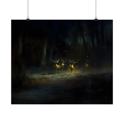 Fairies Forest Art Print